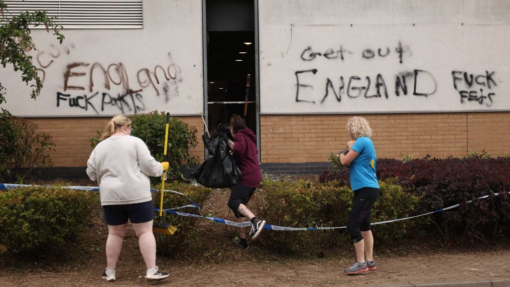 ‘This is not Tamworth’: race riots hit the West Midlands